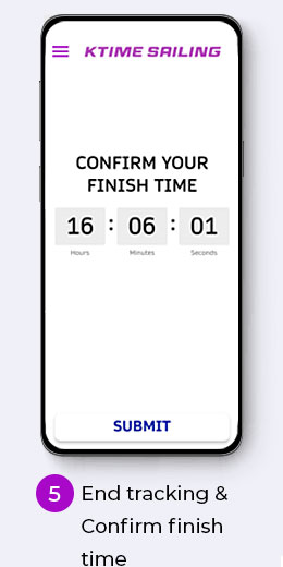 End tracking screen